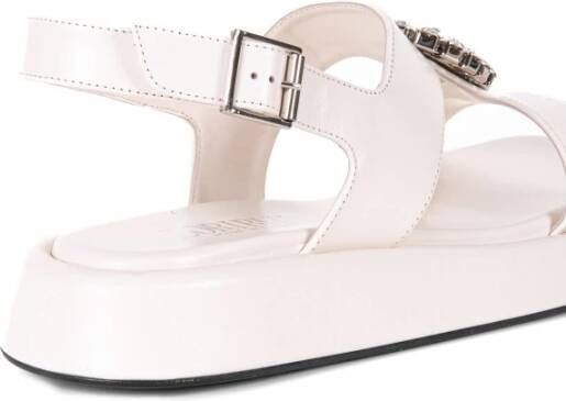 Loriblu Flat Sandals White Dames
