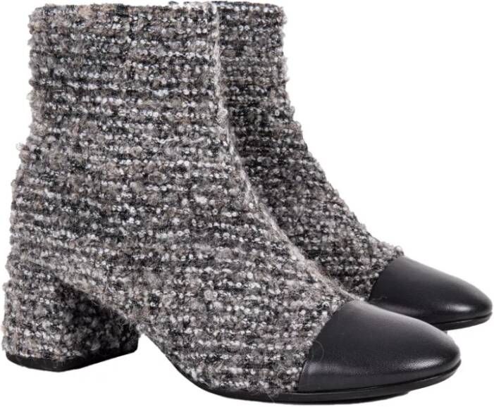 Loriblu Grijze Boucle Enkellaarzen Gray Dames
