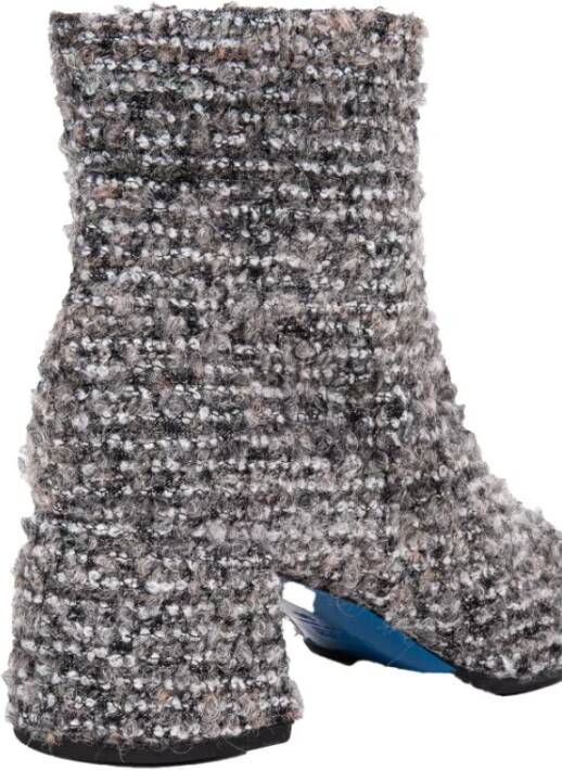 Loriblu Grijze Boucle Enkellaarzen Gray Dames