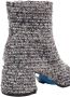 Loriblu Grijze Boucle Enkellaarzen Gray Dames - Thumbnail 4