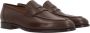 Loro Piana Sergio Loafers Brown Heren - Thumbnail 2
