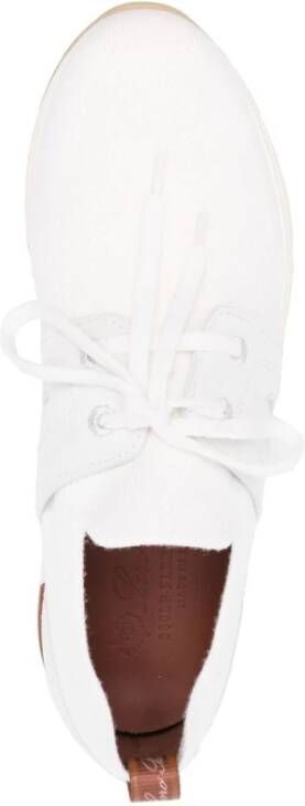 Loro Piana Witte Sneakers voor Mannen White Dames