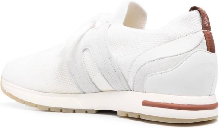 Loro Piana Witte Sneakers voor Mannen White Dames