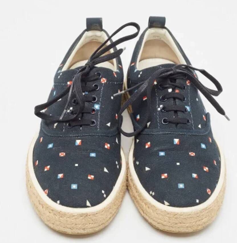 Louis Vuitton Vintage Pre-owned Canvas espadrilles Blue Heren