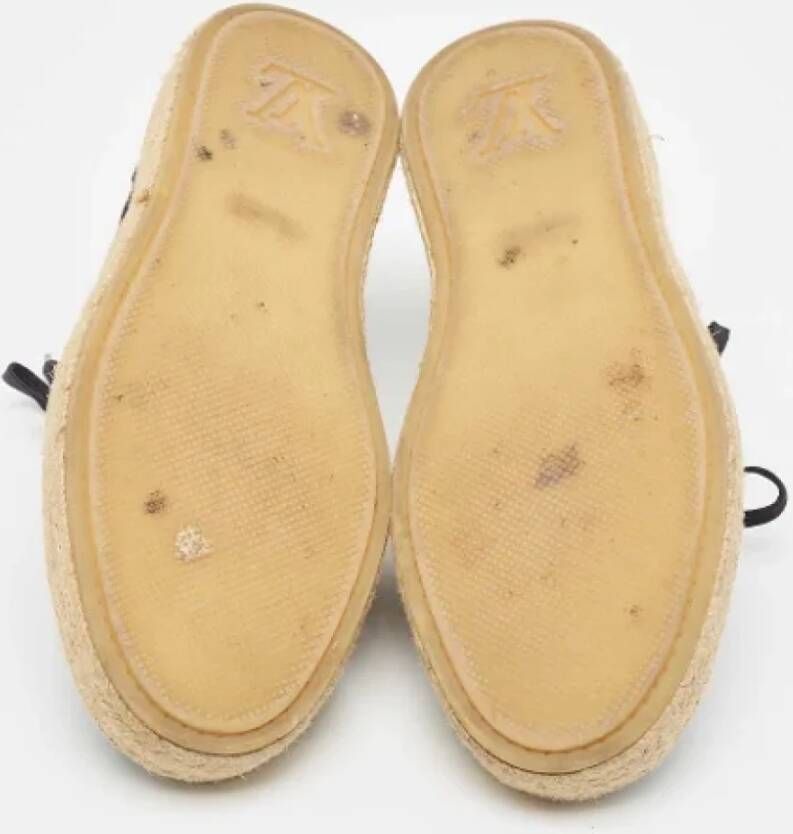 Louis Vuitton Vintage Pre-owned Canvas espadrilles Blue Heren