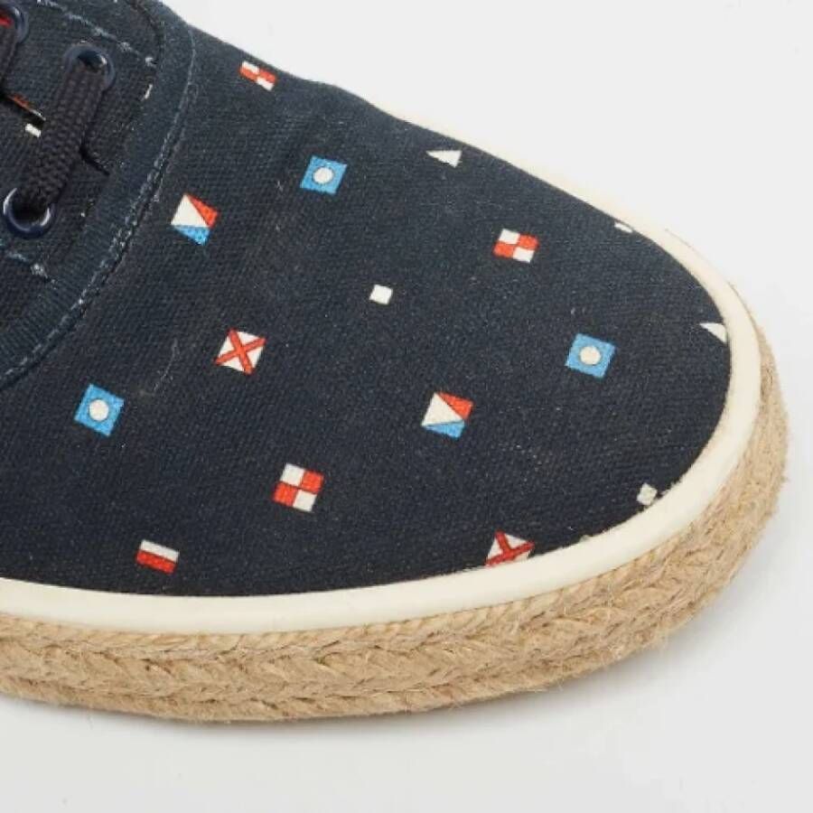 Louis Vuitton Vintage Pre-owned Canvas espadrilles Blue Heren