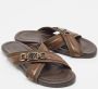 Louis Vuitton Vintage Pre-owned Canvas flats Brown Heren - Thumbnail 4