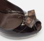 Louis Vuitton Vintage Pre-owned Canvas heels Black Dames - Thumbnail 7