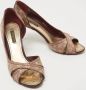 Louis Vuitton Vintage Pre-owned Canvas heels Brown Dames - Thumbnail 4
