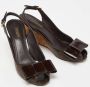Louis Vuitton Vintage Pre-owned Canvas heels Brown Dames - Thumbnail 4