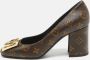 Louis Vuitton Vintage Pre-owned Canvas heels Brown Dames - Thumbnail 2
