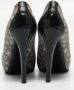 Louis Vuitton Vintage Pre-owned Canvas heels Gray Dames - Thumbnail 5