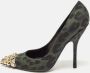 Louis Vuitton Vintage Pre-owned Canvas heels Green Dames - Thumbnail 2