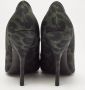 Louis Vuitton Vintage Pre-owned Canvas heels Green Dames - Thumbnail 5