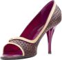 Louis Vuitton Vintage Pre-owned Canvas heels Purple Dames - Thumbnail 5