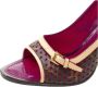 Louis Vuitton Vintage Pre-owned Canvas heels Purple Dames - Thumbnail 7