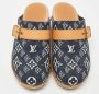 Louis Vuitton Vintage Pre-owned Canvas sandals Blue Dames - Thumbnail 3