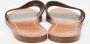 Louis Vuitton Vintage Pre-owned Canvas sandals Brown Dames - Thumbnail 4