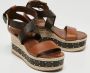 Louis Vuitton Vintage Pre-owned Canvas sandals Brown Dames - Thumbnail 4