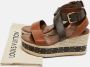 Louis Vuitton Vintage Pre-owned Canvas sandals Brown Dames - Thumbnail 9