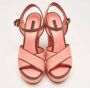 Louis Vuitton Vintage Pre-owned Canvas sandals Pink Dames - Thumbnail 3