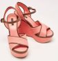 Louis Vuitton Vintage Pre-owned Canvas sandals Pink Dames - Thumbnail 4
