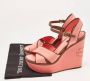 Louis Vuitton Vintage Pre-owned Canvas sandals Pink Dames - Thumbnail 9