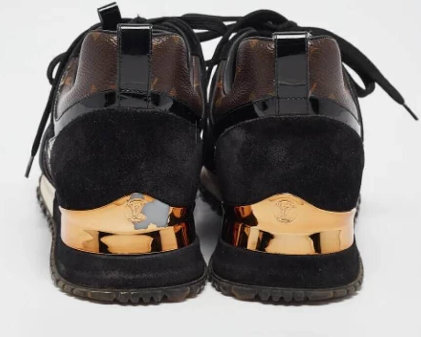 Louis Vuitton Vintage Pre-owned Canvas sneakers Black Dames