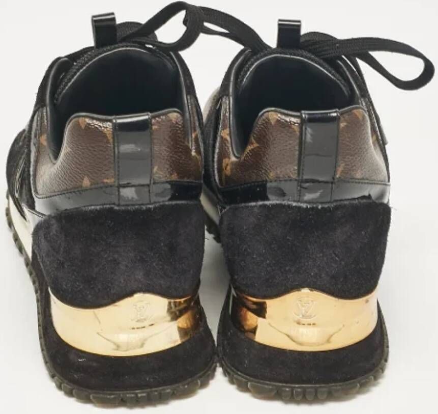 Louis Vuitton Vintage Pre-owned Canvas sneakers Black Dames