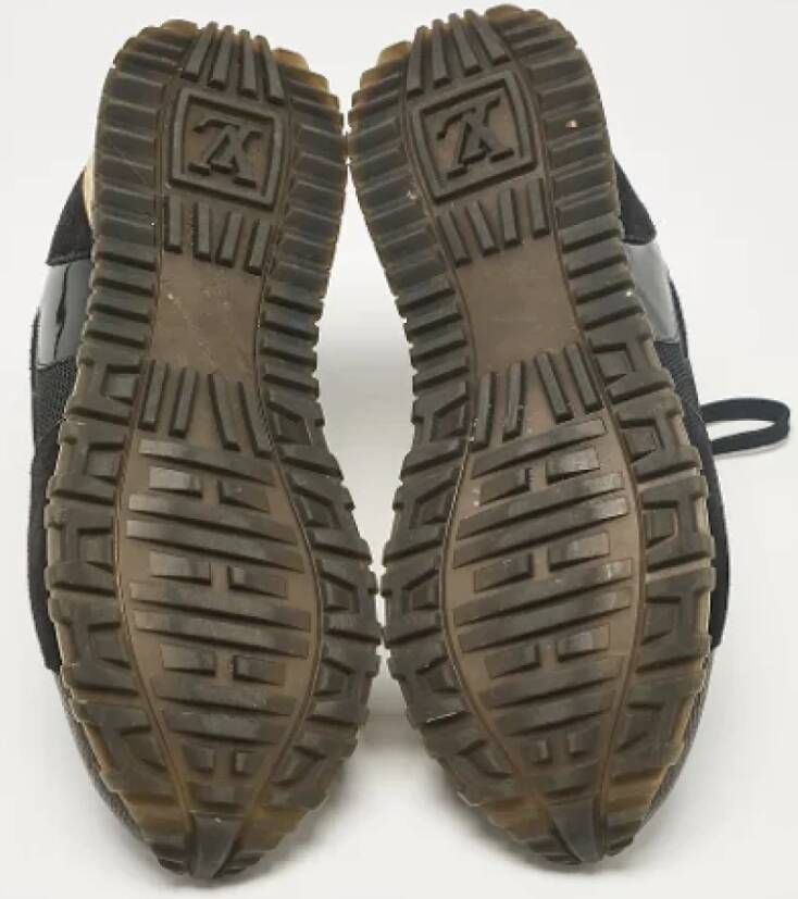 Louis Vuitton Vintage Pre-owned Canvas sneakers Black Dames