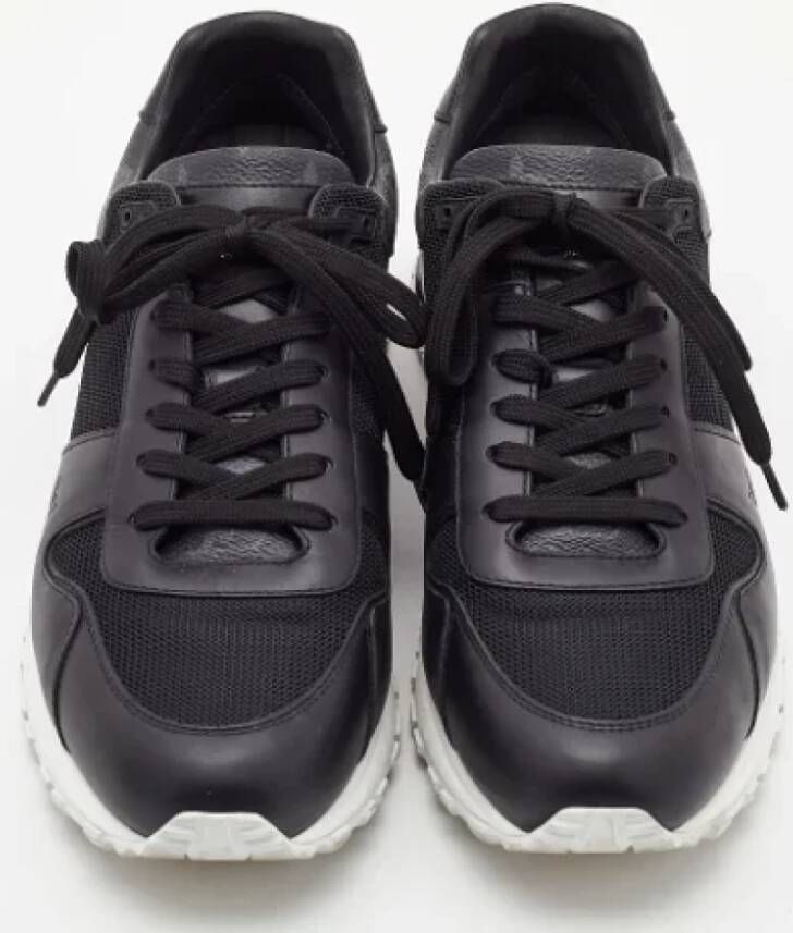 Louis Vuitton Vintage Pre-owned Canvas sneakers Black Heren