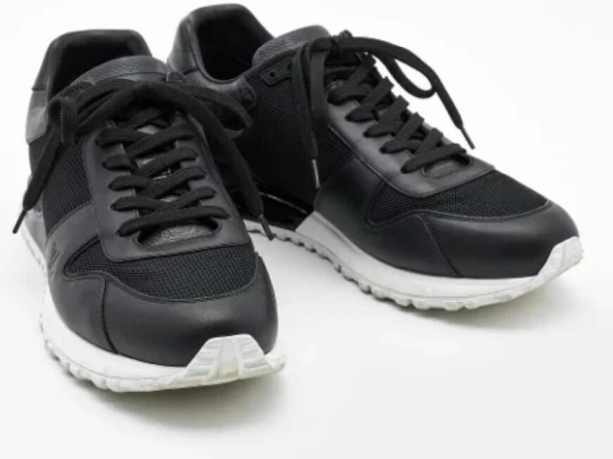 Louis Vuitton Vintage Pre-owned Canvas sneakers Black Heren