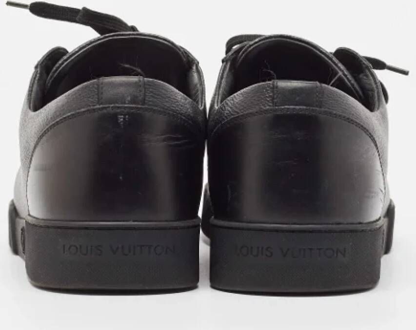 Louis Vuitton Vintage Pre-owned Canvas sneakers Black Heren