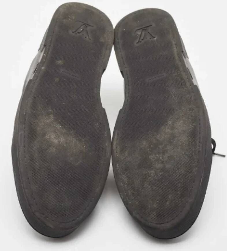 Louis Vuitton Vintage Pre-owned Canvas sneakers Black Heren