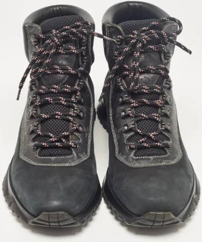 Louis Vuitton Vintage Pre-owned Canvas sneakers Black Heren