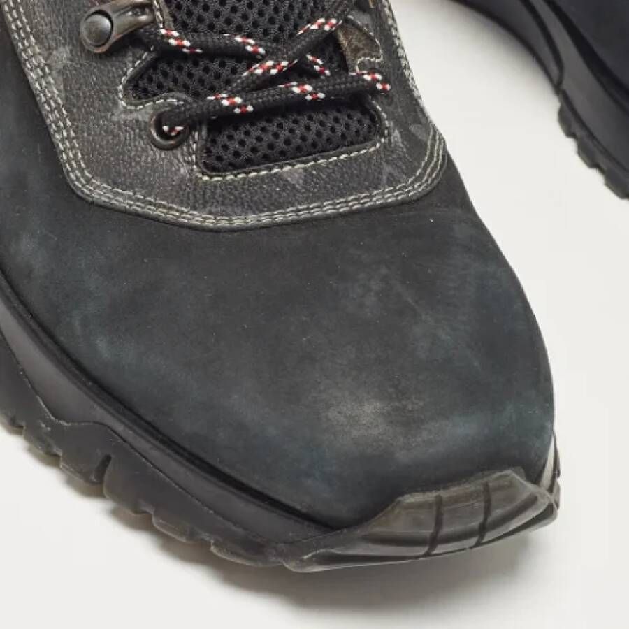 Louis Vuitton Vintage Pre-owned Canvas sneakers Black Heren