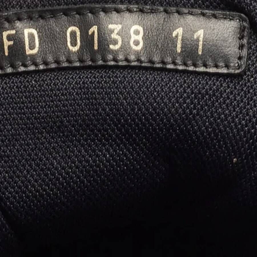 Louis Vuitton Vintage Pre-owned Canvas sneakers Black Heren