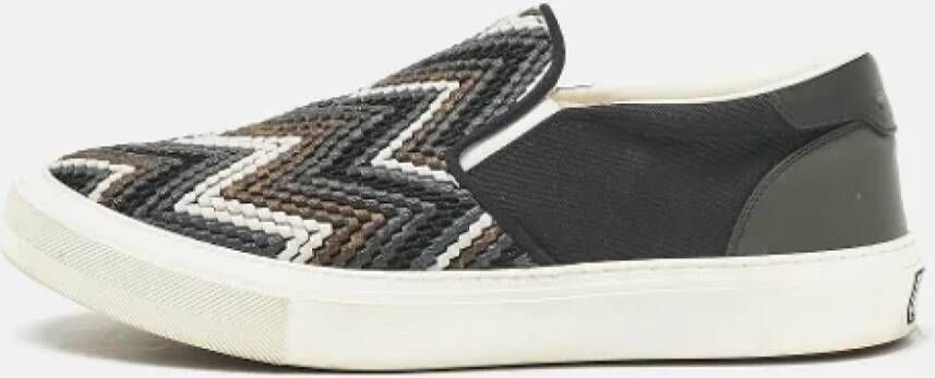 Louis Vuitton Vintage Pre-owned Canvas sneakers Black Heren