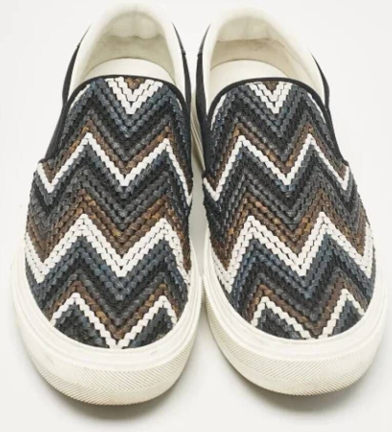 Louis Vuitton Vintage Pre-owned Canvas sneakers Black Heren