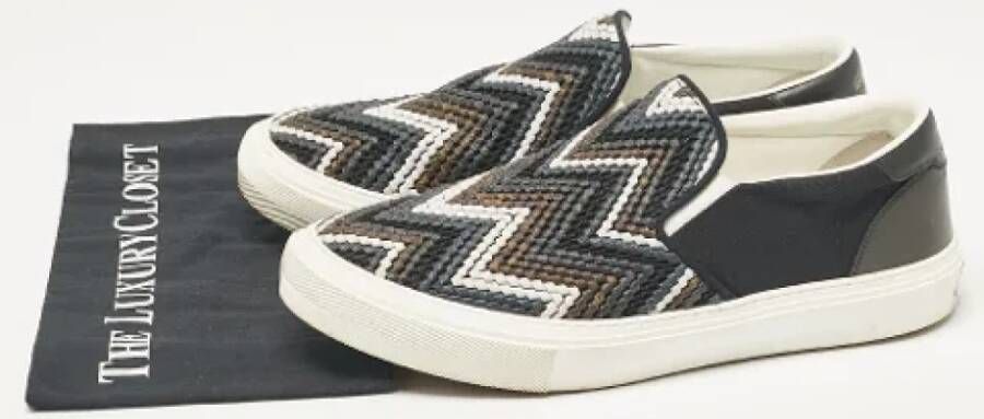 Louis Vuitton Vintage Pre-owned Canvas sneakers Black Heren