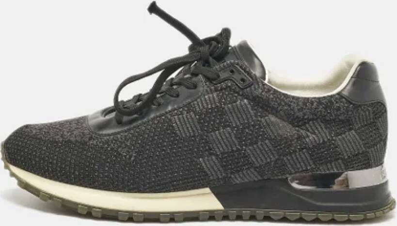 Louis Vuitton Vintage Pre-owned Canvas sneakers Black Heren