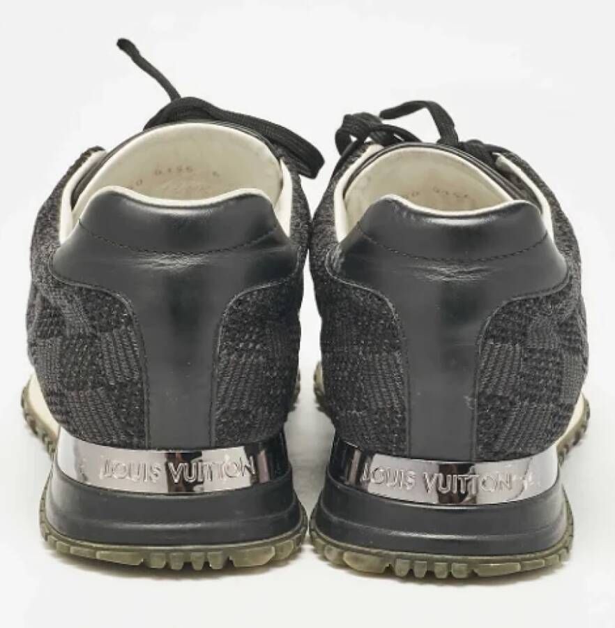 Louis Vuitton Vintage Pre-owned Canvas sneakers Black Heren