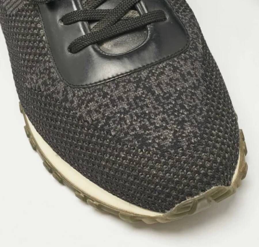 Louis Vuitton Vintage Pre-owned Canvas sneakers Black Heren