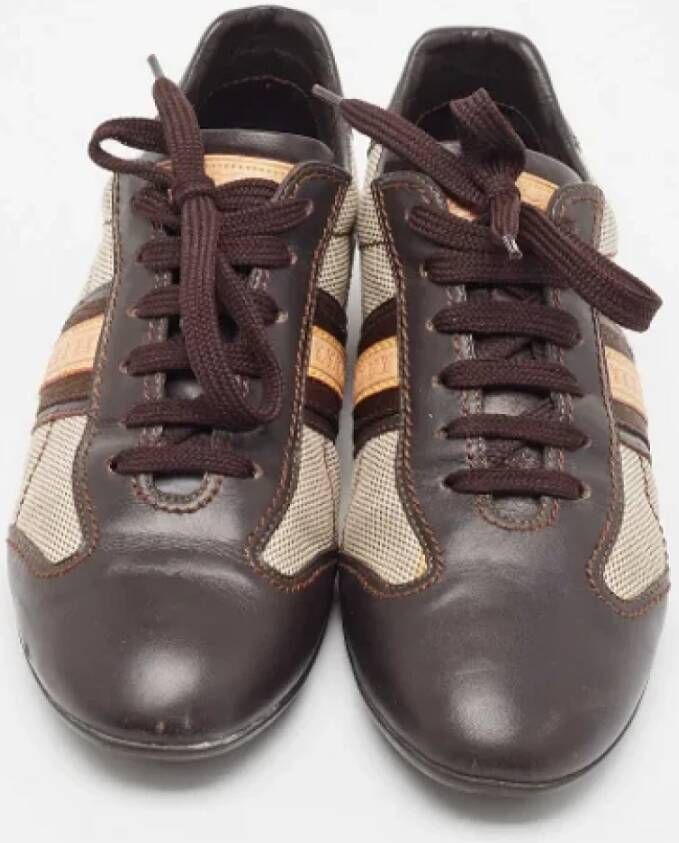 Louis Vuitton Vintage Pre-owned Canvas sneakers Brown Dames