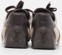Louis Vuitton Vintage Pre-owned Canvas sneakers Brown Dames - Thumbnail 5