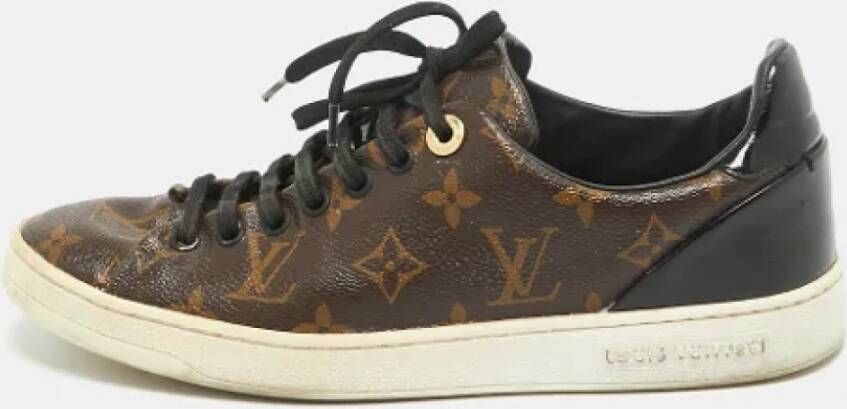 Louis Vuitton Vintage Pre-owned Canvas sneakers Brown Dames