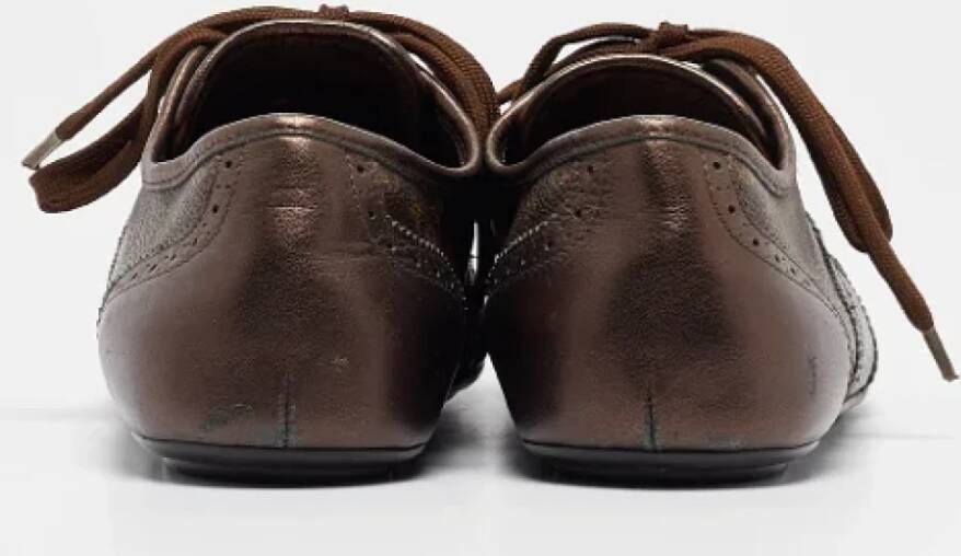 Louis Vuitton Vintage Pre-owned Canvas sneakers Brown Dames
