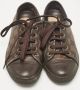 Louis Vuitton Vintage Pre-owned Canvas sneakers Brown Dames - Thumbnail 3