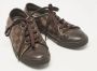 Louis Vuitton Vintage Pre-owned Canvas sneakers Brown Dames - Thumbnail 4