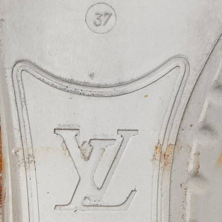 Louis Vuitton Vintage Pre-owned Canvas sneakers Green Dames